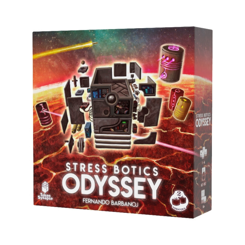 Stress Botics : Odyssey - 2 Tomatoes Games - Board game | IPA Gameshop