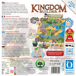 Kingdom Builder F&F Compact Edition - Queen Games GmbH - Board game | IPA Gameshop