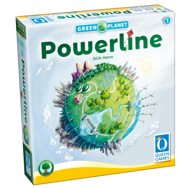 Green Planet : Powerline - Queen Games GmbH - Board game | IPA Gameshop