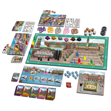 SFCC 1 : Hamburg Essential - Queen Games GmbH - Board game | IPA Gameshop EU