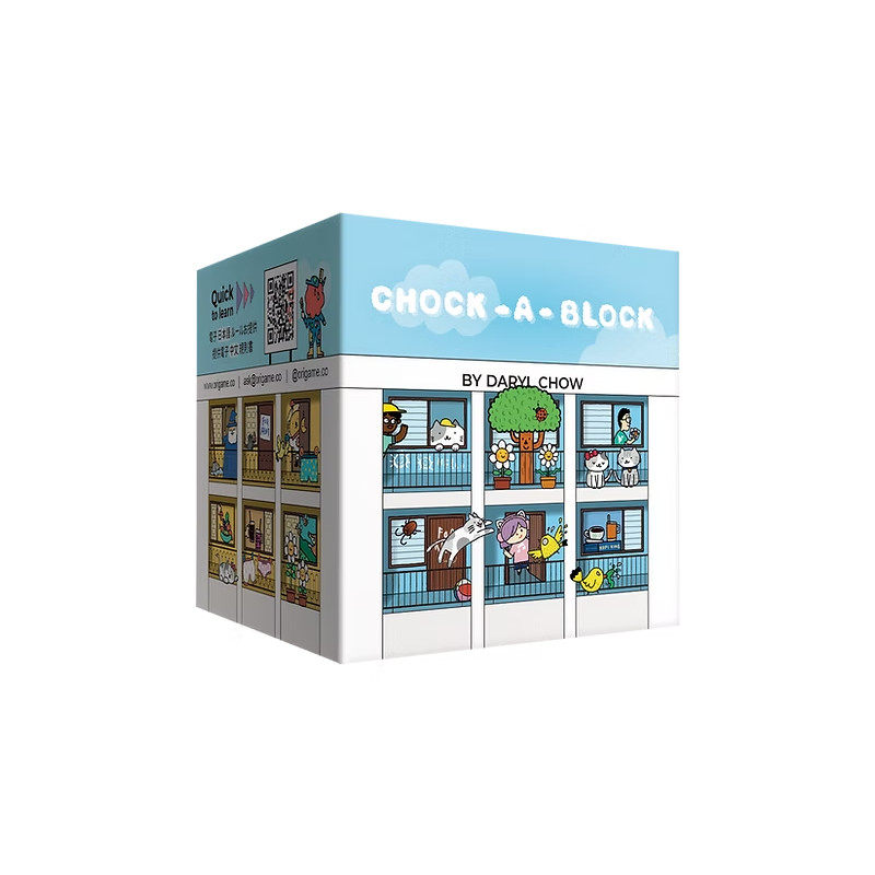Chock a Block ³ - ORIGAME STUDIO - Board game | IPA Gameshop