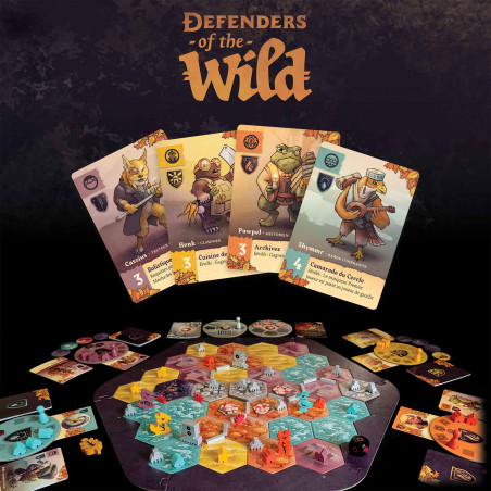 Defenders of the Wild - Outlandish Games - Board game | IPA Gameshop