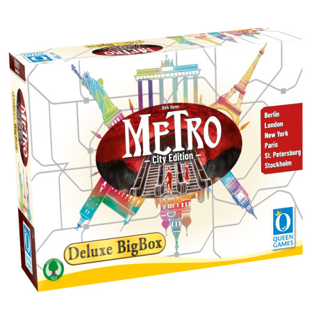 Metro City Edition Deluxe Big Box - Queen Games GmbH - Board game | IPA Gameshop