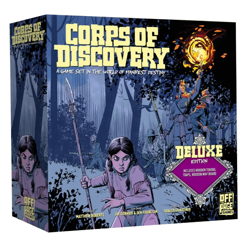 Corps of Discovery : Deluxe Edition - OFF THE PAGE GAMES - Board game | IPA Gameshop