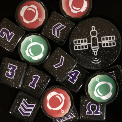 GeekUp Bit Set : The Crew : The Quest For Planet Nine Game Tokens Set 1 - BOARDGAMEGEEK (BGG) - Board game | IPA Gameshop