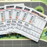 GeekUp Bit Set : Downforce Scoring Cards - BOARDGAMEGEEK (BGG) - Board game | IPA Gameshop
