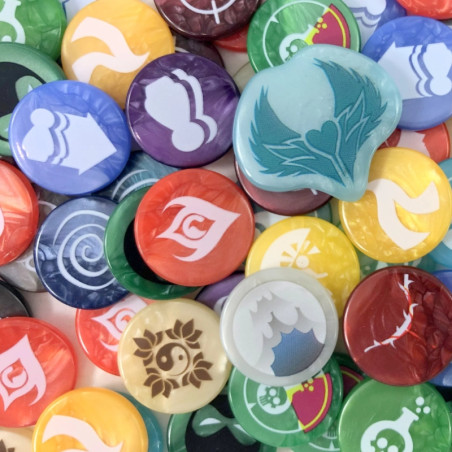 GeekUp Bit Set : Dice Throne Season 1 - BOARDGAMEGEEK (BGG) - Board game | IPA Gameshop