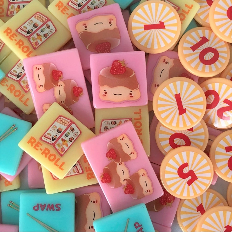 GeekUp Bit Set : Sushi Roll - BOARDGAMEGEEK (BGG) - Board game | IPA Gameshop