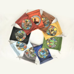 GeekUp Bag Set : Terra Mystica Player Bags - BOARDGAMEGEEK (BGG) - Board game | IPA Gameshop
