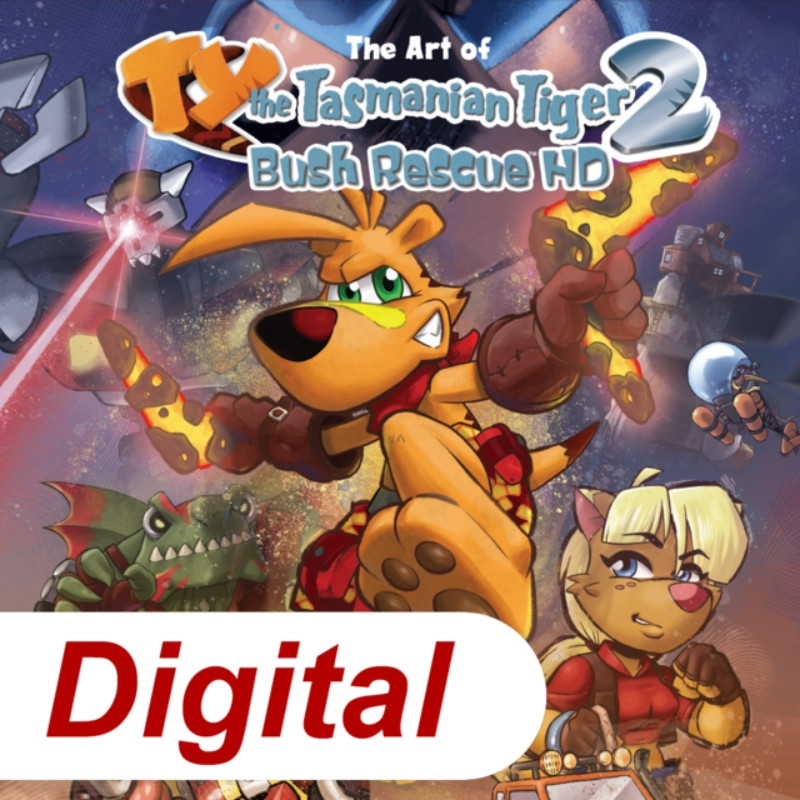 [DIGITAL] TY the Tasmanian Tiger : Digital Artbook TY2 - Krome studios Inc - Board game | IPA Gameshop