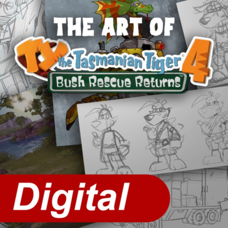 [DIGITAL] TY the Tasmanian Tiger : Digital Artbook TY4 - Krome studios Inc - Board game | IPA Gameshop