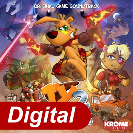 [NUMÉRIQUE] TY the Tasmanian Tiger : Digital Soundtrack TY2 - Krome studios Inc - Jeu de société | IPA Gameshop