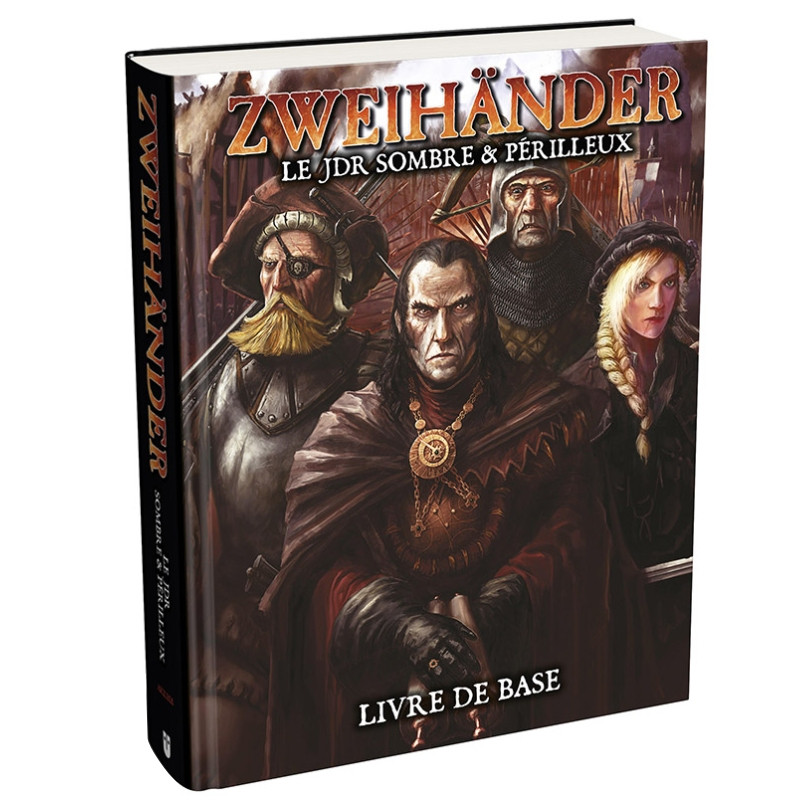 Zweihander : Le Jeu de Rôle Sombre et Perilleux - EDITIONS AKILEOS - Jeu de société | IPA Gameshop
