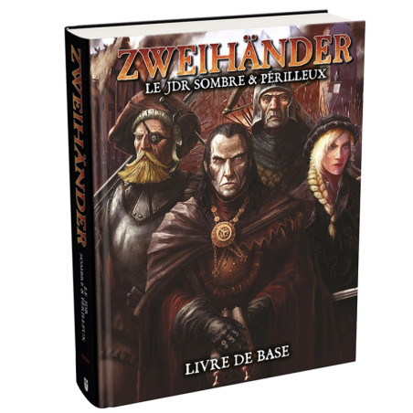 Zweihander : Le Jeu de Rôle Sombre et Perilleux - EDITIONS AKILEOS - Jeu de société | IPA Gameshop