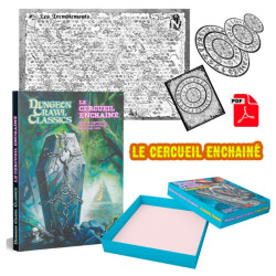 Dungeon Crawl Classics N°18 : Le Cercueil Enchaîné - EDITIONS AKILEOS - Board game | IPA Gameshop