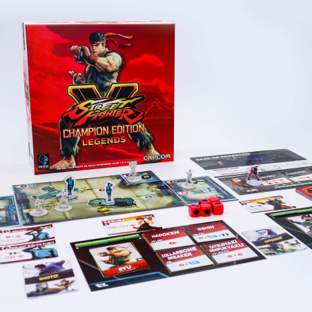 Street Fighter V: Champion Edition Legends - Red Ed. - KOLOSSAL GAMES - Jeu de société | IPA Gameshop EU
