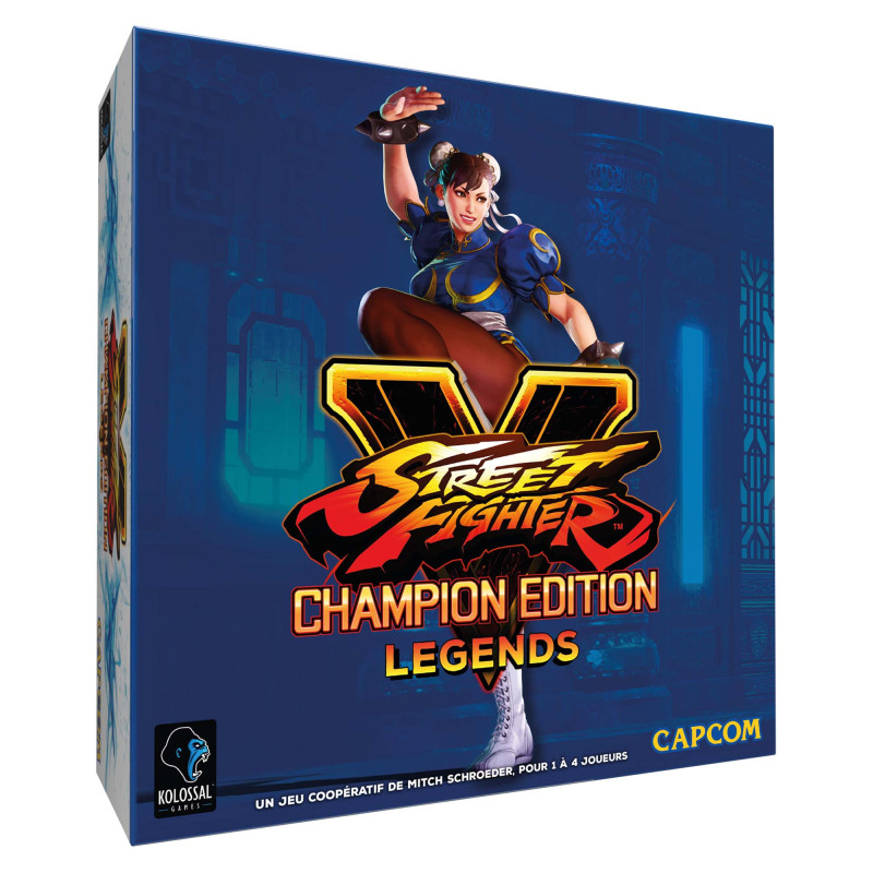 Street Fighter V: Champion Edition Legends - Blue Ed. - KOLOSSAL GAMES - Board game | IPA Gameshop EU