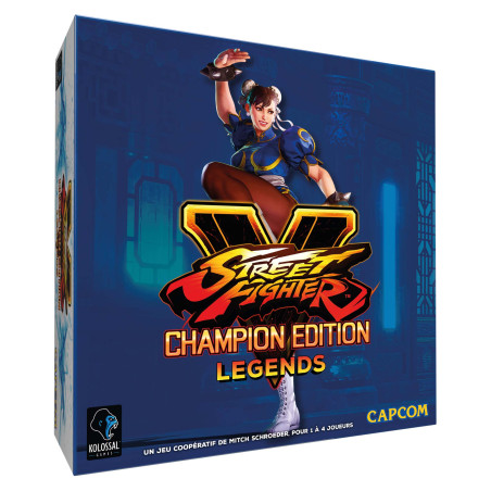 Street Fighter V: Champion Edition Legends - Blue Ed. - KOLOSSAL GAMES - Board game | IPA Gameshop EU