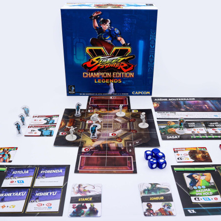 Street Fighter V: Champion Edition Legends - Blue Ed. - KOLOSSAL GAMES - Board game | IPA Gameshop EU