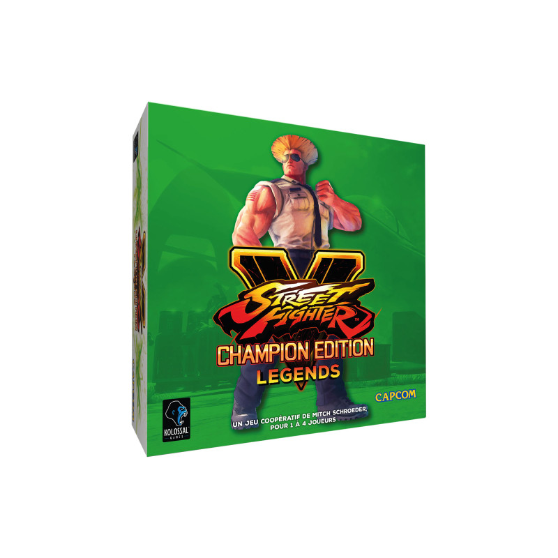 Street Fighter V: Champion Edition Legends Expansion - Green Ed. - KOLOSSAL GAMES - Board game | IPA Gameshop EU