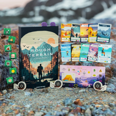 Bear Mountain Camping Adventure : Rough Terrain Exp V1 - Sweaterbear Games - Board game | IPA Gameshop