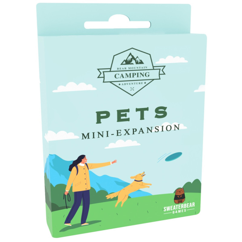 Bear Mountain Camping Adventure : Pets Mini Exp V1 - Sweaterbear Games - Board game | IPA Gameshop