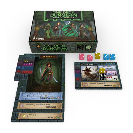 One Deck Dungeon: Forest of Shadows - Asmadi Games, LLC - Board game | IPA Gameshop EU