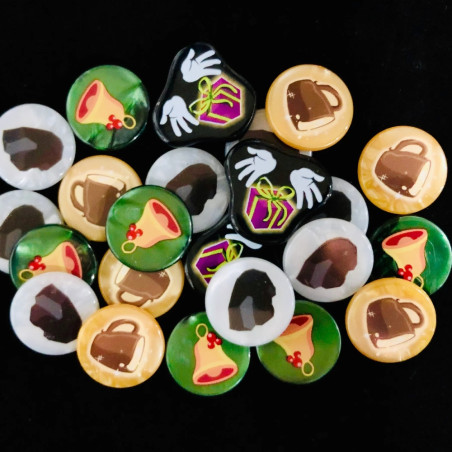 GeekUp Bit Set : Dice Throne : Santa v Krampus - BOARDGAMEGEEK (BGG) - Board game | IPA Gameshop EU