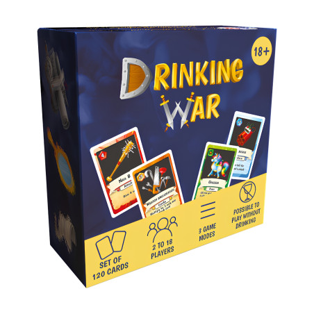 Drinking War - Mario Invest - Board game | IPA Gameshop EU