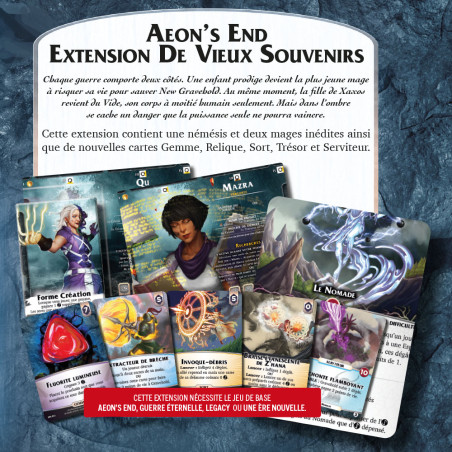 Aeon's End : De Vieux Souvenirs - KOLOSSAL GAMES - Jeu de société | IPA Gameshop EU
