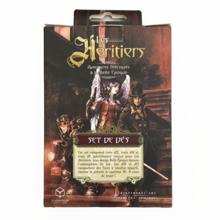Les Héritiers - Dice Set - Metaplot - Board game | IPA Gameshop EU