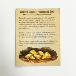 Western Legends - Prospecting Deck - KOLOSSAL GAMES - Board game | IPA Gameshop EU