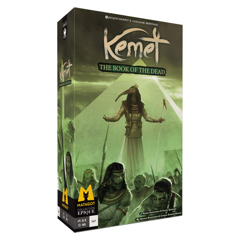 Kemet  Blood and Sand - Book of the Dead expansion - KOLOSSAL GAMES - Board game | IPA Gameshop EU