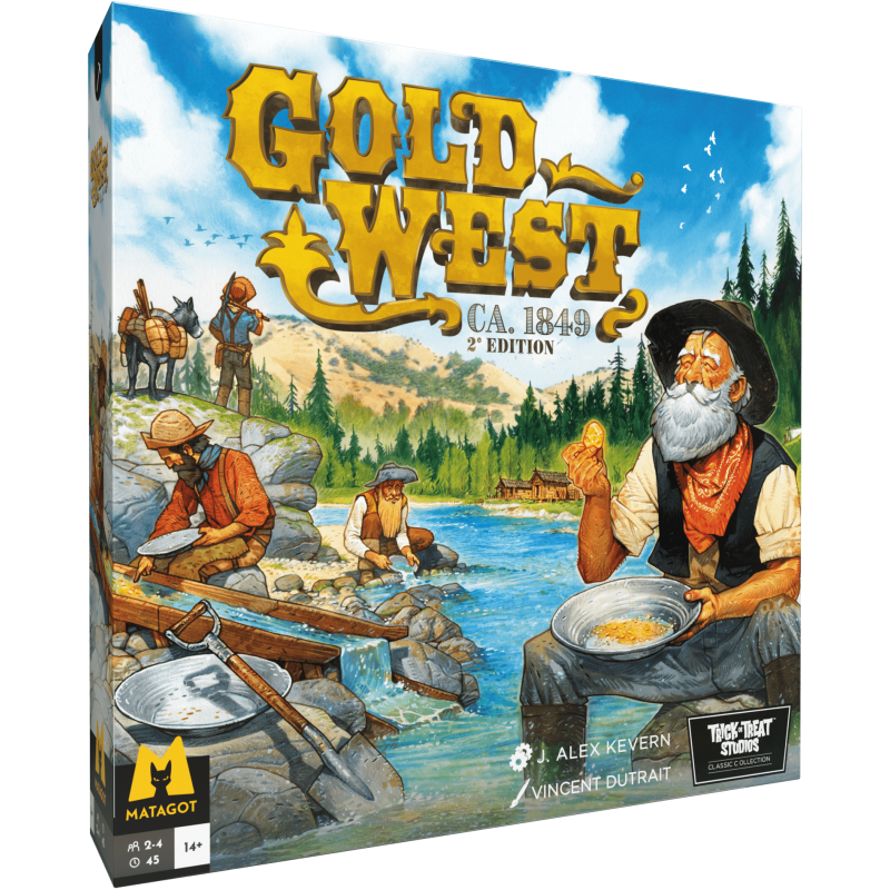 Gold West - Trick or Treat Studios - Board game | IPA Gameshop