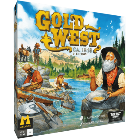 Gold West - Trick or Treat Studios - Board game | IPA Gameshop
