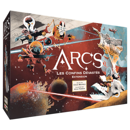 Arcs : The Blighted Reach Expansion - Leder Games - Board game | IPA Gameshop EU