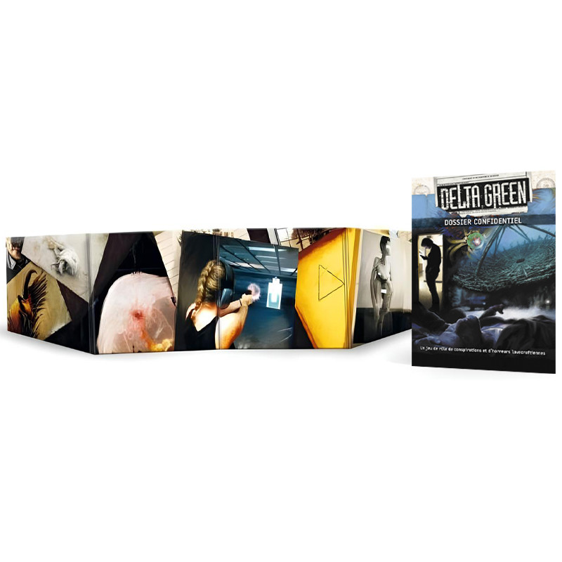 Delta Green - Dossier Confidentiel + Écran - EDITIONS AKILEOS - Jeu de société | IPA Gameshop EU