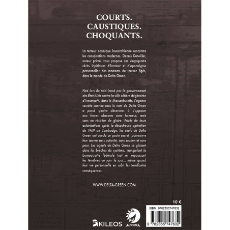 Delta Green : The way it went down T2 - EDITIONS AKILEOS - Board game | IPA Gameshop EU