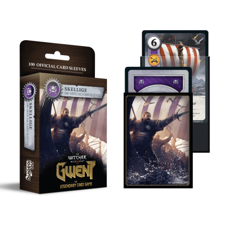 Gwent Skellige Card Sleeves (100) - No Loading Games - Board game | IPA Gameshop EU