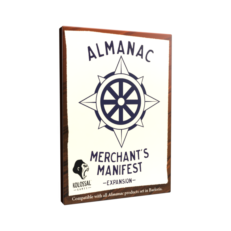 Almanac: Merchant's Manifest - KOLOSSAL GAMES - Board game | IPA Gameshop EU